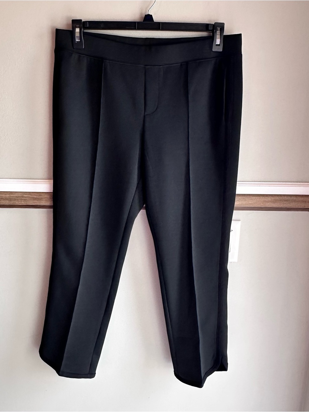 Pam & Gela Black Scuba Track Pants